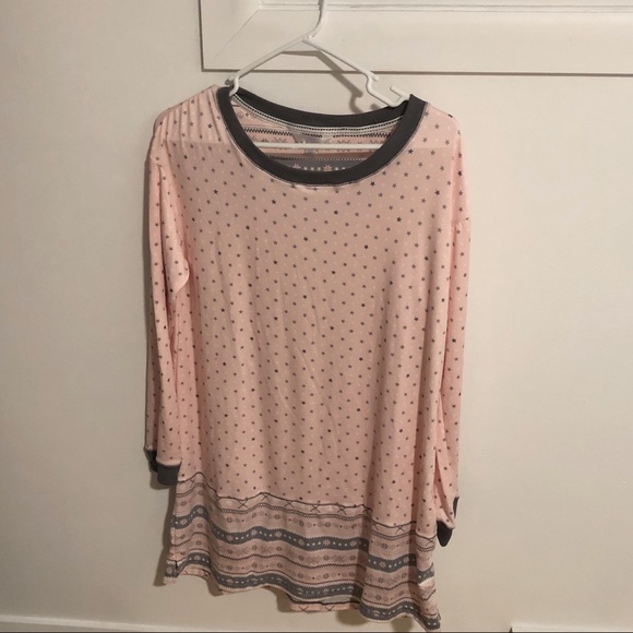 secret treasures long sleeve nightgown